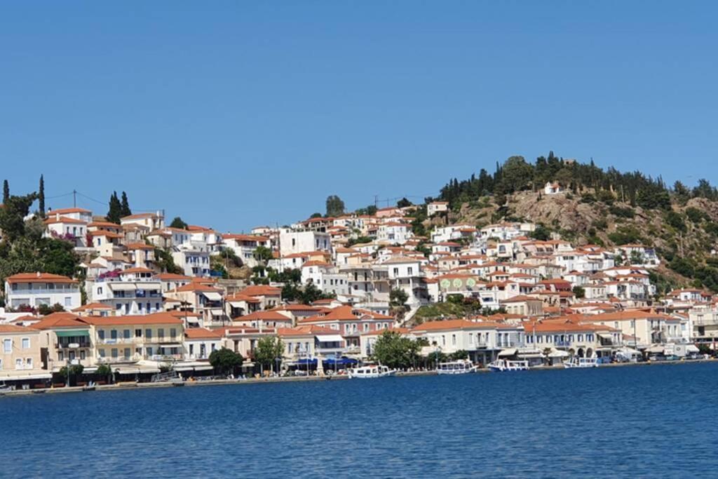 Aegean Summer House Poros Town Ngoại thất bức ảnh